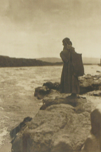 Appraisal: PHOTOGRAVURE OF PHOTOGRAPH BY EDWARD S CURTIS American - dated