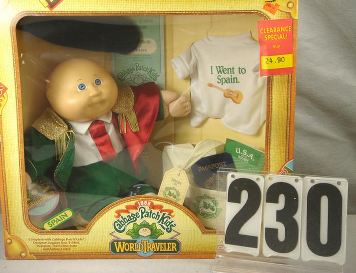 Appraisal: Cabbage Patch Kids Spain Doll mint in original box Estimate