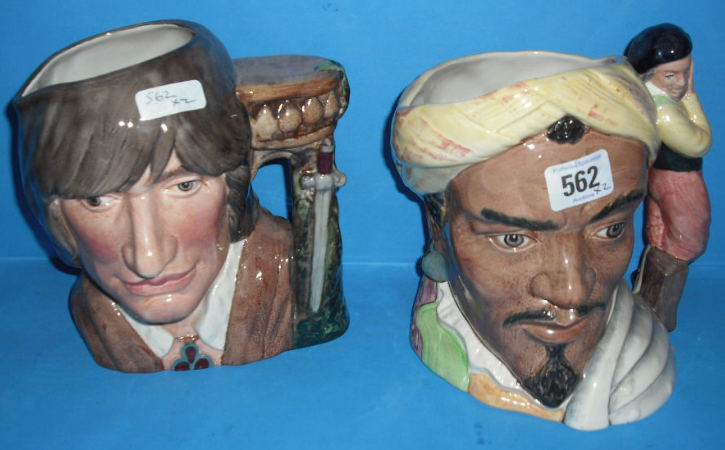 Appraisal: Royal Doulton Large Character jugs Othello and Romeo From the