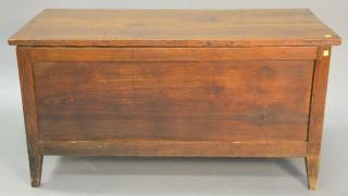 Appraisal: Primitive lift top blanket chest ht wd dp Primitive lift