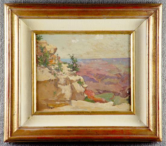 Appraisal: Elliott Daingerfield American - Circa 's Oil on board View