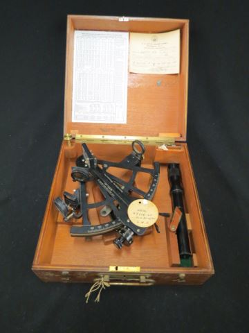 Appraisal: U S Navy Sextant by David White Company BU Navy