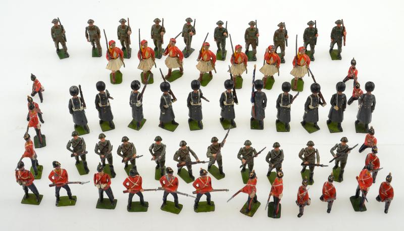 Appraisal: COLLECTION OF LOOSE BRITAINS INCLUDING FROM SET PRE WAR-TOUCH UPS