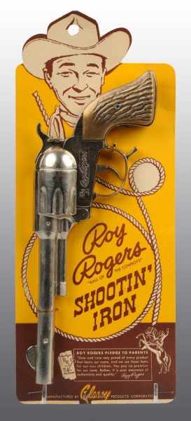 Appraisal: Roy Rogers Shooting Iron Description Roy Rogers cap gun on