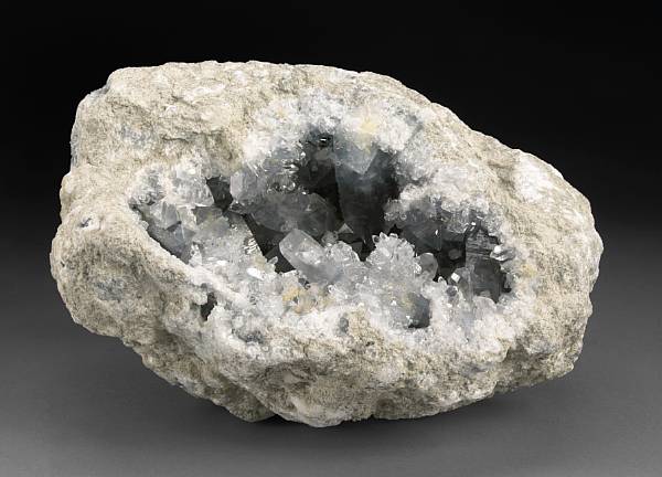 Appraisal: Large Celestite Geode Madagascar The west coast of Madagascar us