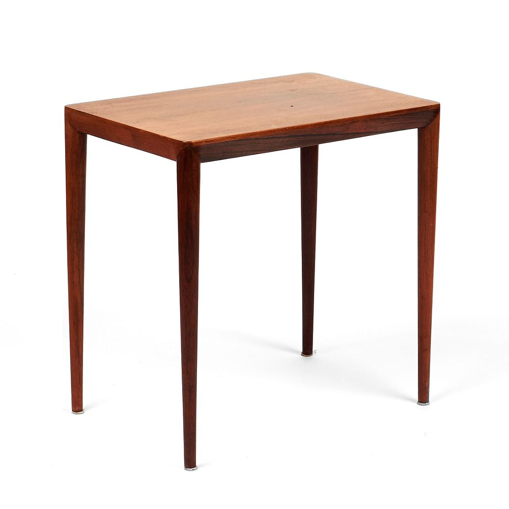 Appraisal: Mid-Century Modern Danish Side Table Mid-century modern MCM Danish wooden