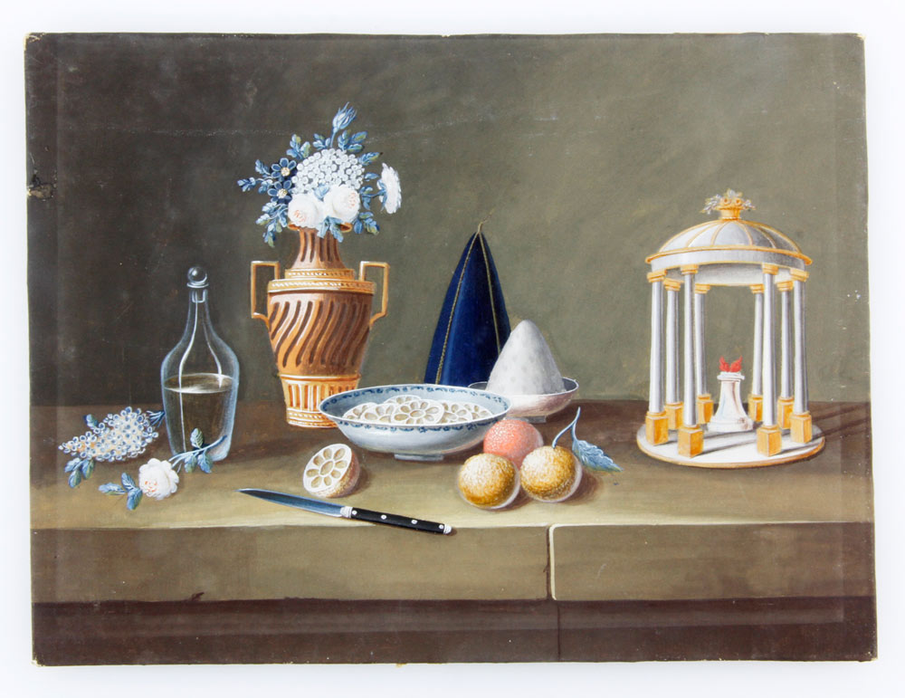 Appraisal: - Still Life W C Still life of objects on