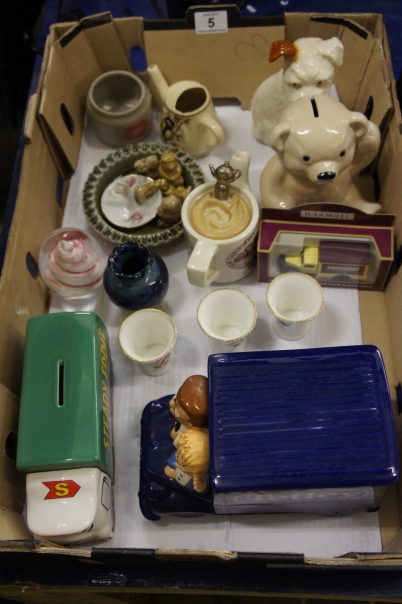 Appraisal: A collection of Pottery to include a Wade Tetley Tea