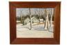 Appraisal: OOCB - Winter Scene Greenwich CT by Robert Wesley Amick