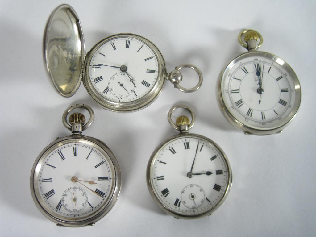 Appraisal: An early Victorian silver cased Hunter Pocket Watch by E