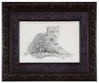 Appraisal: Craig Bone Florida Zimbabwe born Jaguar signed lower right Craig