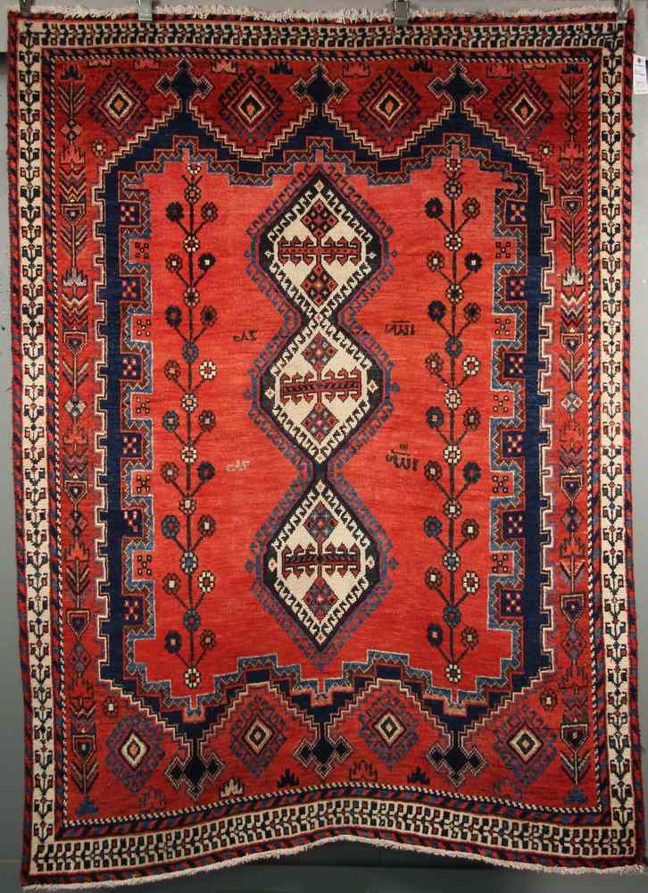 Appraisal: PERSIAN AREA RUG - ' '' x ' '' -