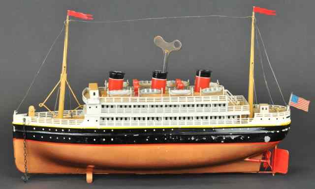 Appraisal: BING SERIES IV OCEAN LINER Germany c - only Bing