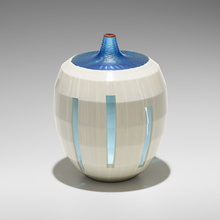 Appraisal: Yoichi Ohira LA STANZA DI MARMO SULLA LAGUNA VASE Italy