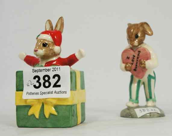 Appraisal: Royal Doulton Bunnykins Figures Sweetheart DB UK Fairs Colourway and