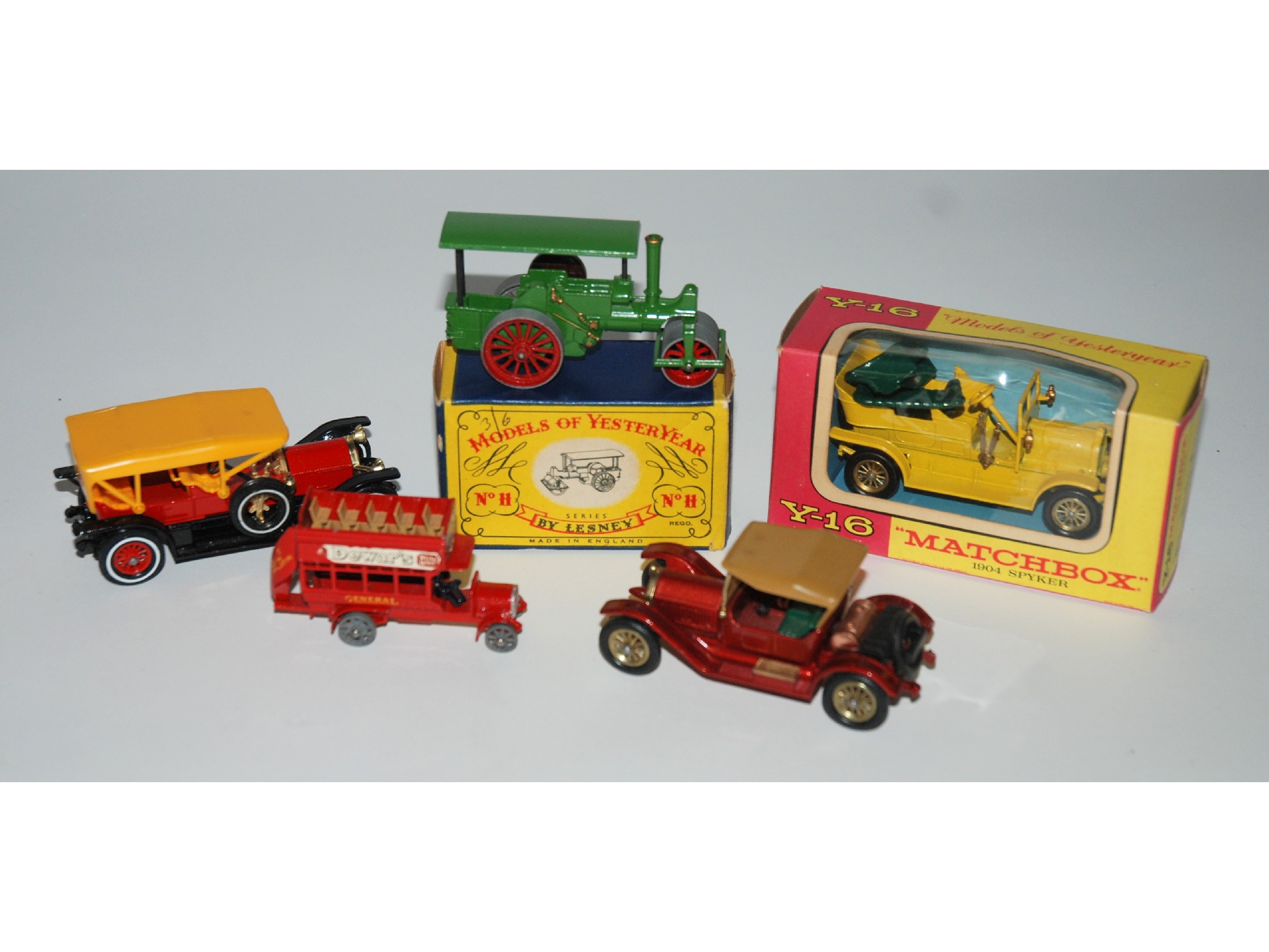 Appraisal: Two boxes of various Models of Yesteryear including cars lorries