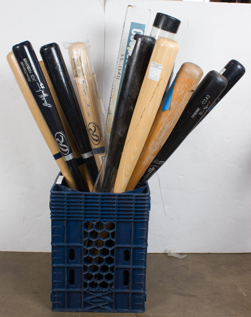 Appraisal: LOT OF A GROUP OF BASEBALL BATS lot of A