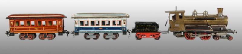 Appraisal: Marklin -Gauge F Passenger Train Set Description German Includes brass