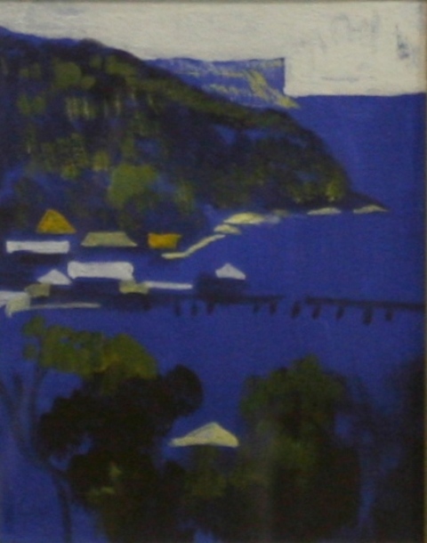 Appraisal: Ray Crooke born Sydney Harbour oil on board x cm