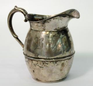 Appraisal: Vintage J S Co Sterling Silver Pitcher Manufactured by the