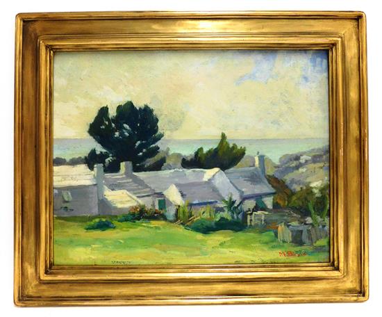 Appraisal: Margaret Ward Silvis American b - oil on artist's board