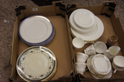 Appraisal: A collection of Pottery to include Paragon Dondringham Plates Minton