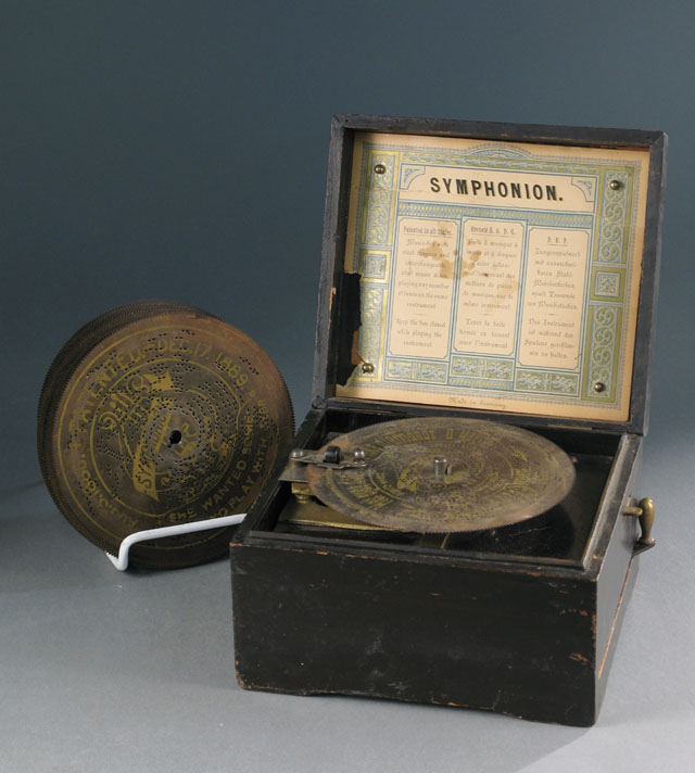 Appraisal: SYMPHONION SIMPLEX DISC MUSIC BOX style S Symphonion Musikwerke Leipzig