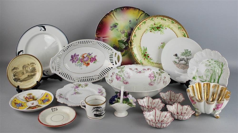 Appraisal: ASSORTED COLLECTION OF CERAMICS INCLUDING E J MILLER ALEXANDRIA VIRGINIA