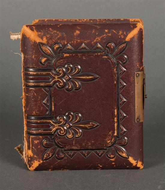 Appraisal: Photography Victorian photo album circa containing about images most of