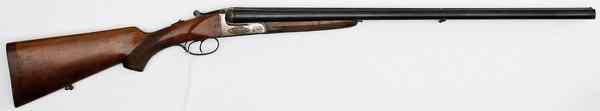 Appraisal: Spanish Laurona Double-Barrel Shotgun ga '' barrels choked F M