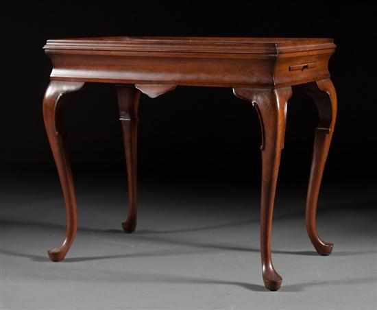 Appraisal: Queen Anne style mahogany tea table Estimate - All property