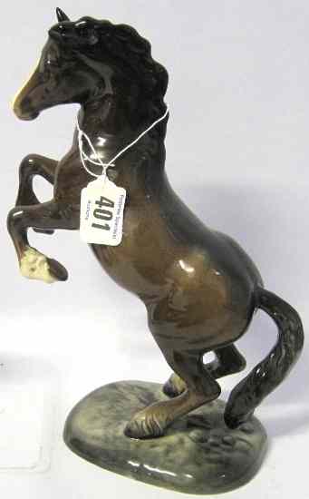 Appraisal: Beswick Brown Rearing Welsh Cob