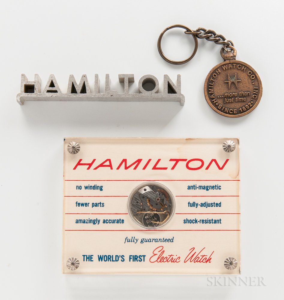 Appraisal: Hamilton Electric Movement Display Model Hamilton Electric Movement Display Model