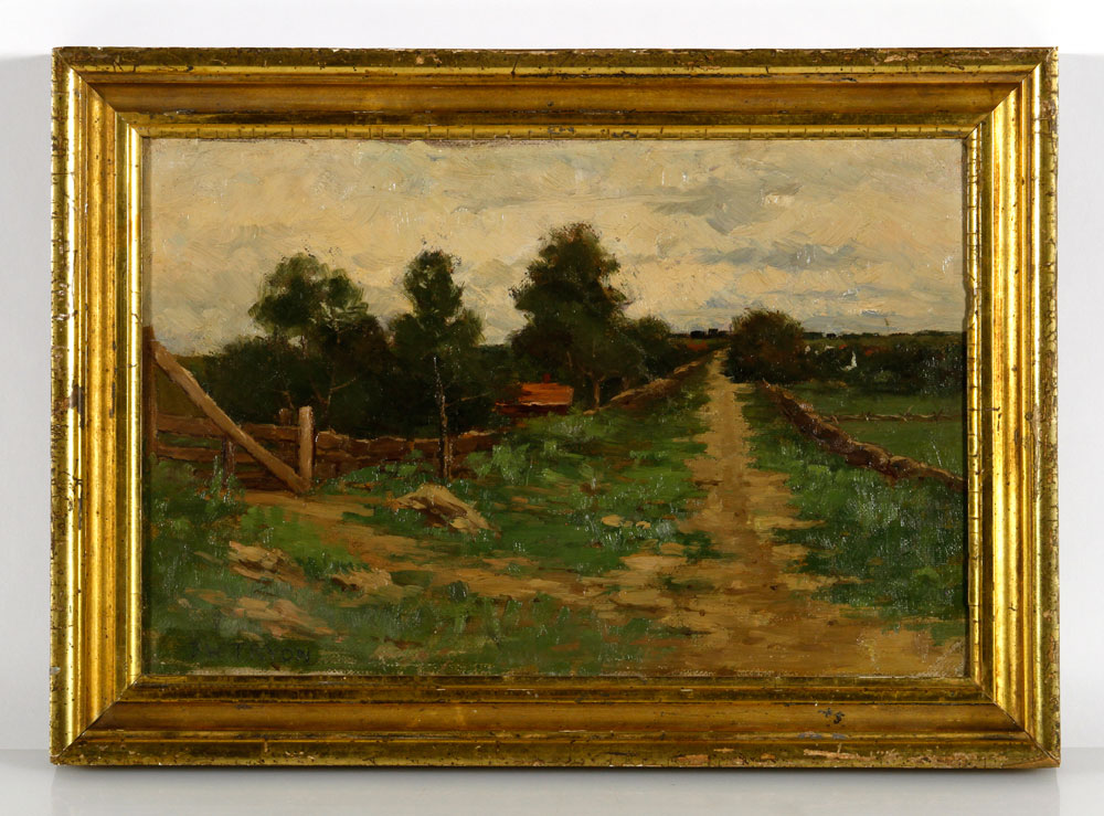 Appraisal: - Tryon Country Road O P Dwight William Tryon American