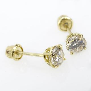 Appraisal: Carat TW Round Brilliant Cut Diamond and Karat Yellow Gold