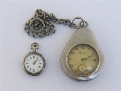 Appraisal: A late th century French silver and pink gold fob