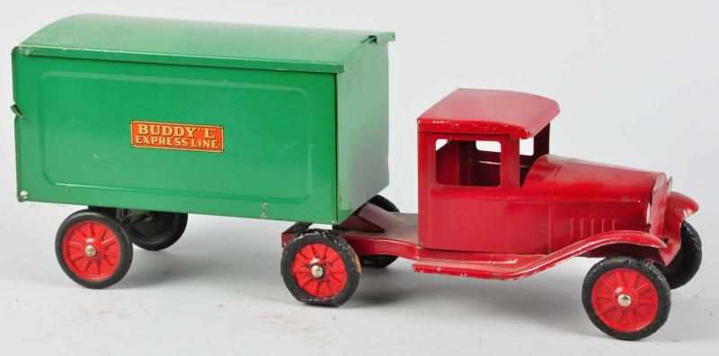 Appraisal: Pressed Steel Buddy L Express Line Tractor Description American Includes