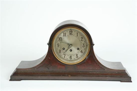 Appraisal: HERSCHEDE HALL MANTLE CLOCK Time and strike clock with Westminster