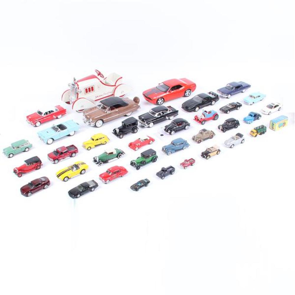 Appraisal: THIRTY-FIVE TOY CARS MATCHBOX SOLIDO RIO MAISTO TONKA WELLY ANSON