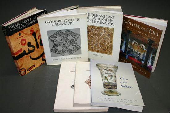 Appraisal: Islamic Art Culture Titles Vols Vp vp to folio hardcover