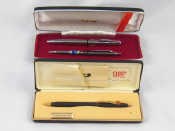 Appraisal: A Cross Classic Black ballpoint pen in presentation case together