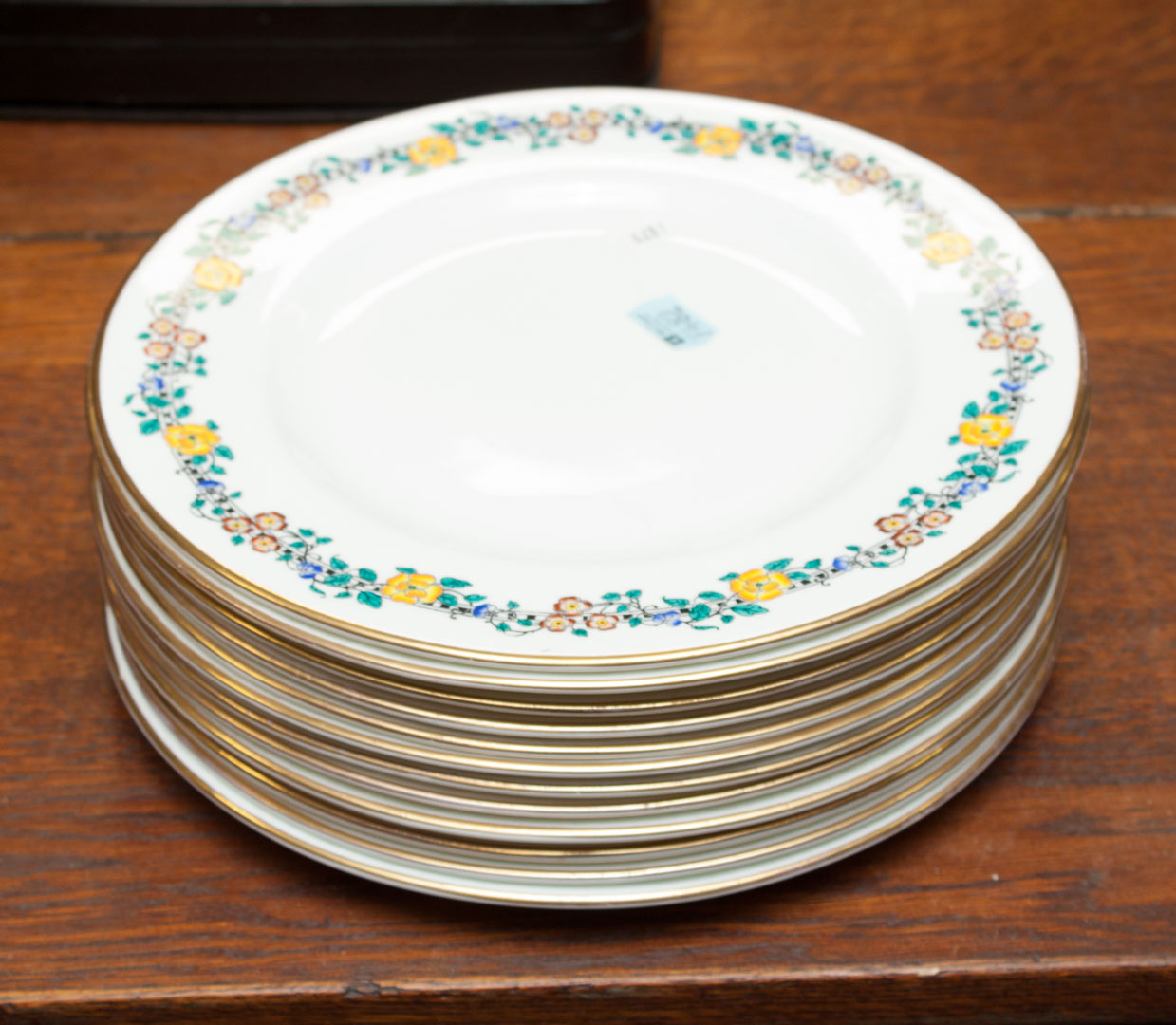 Appraisal: Twelve Crown Staffordshire plates