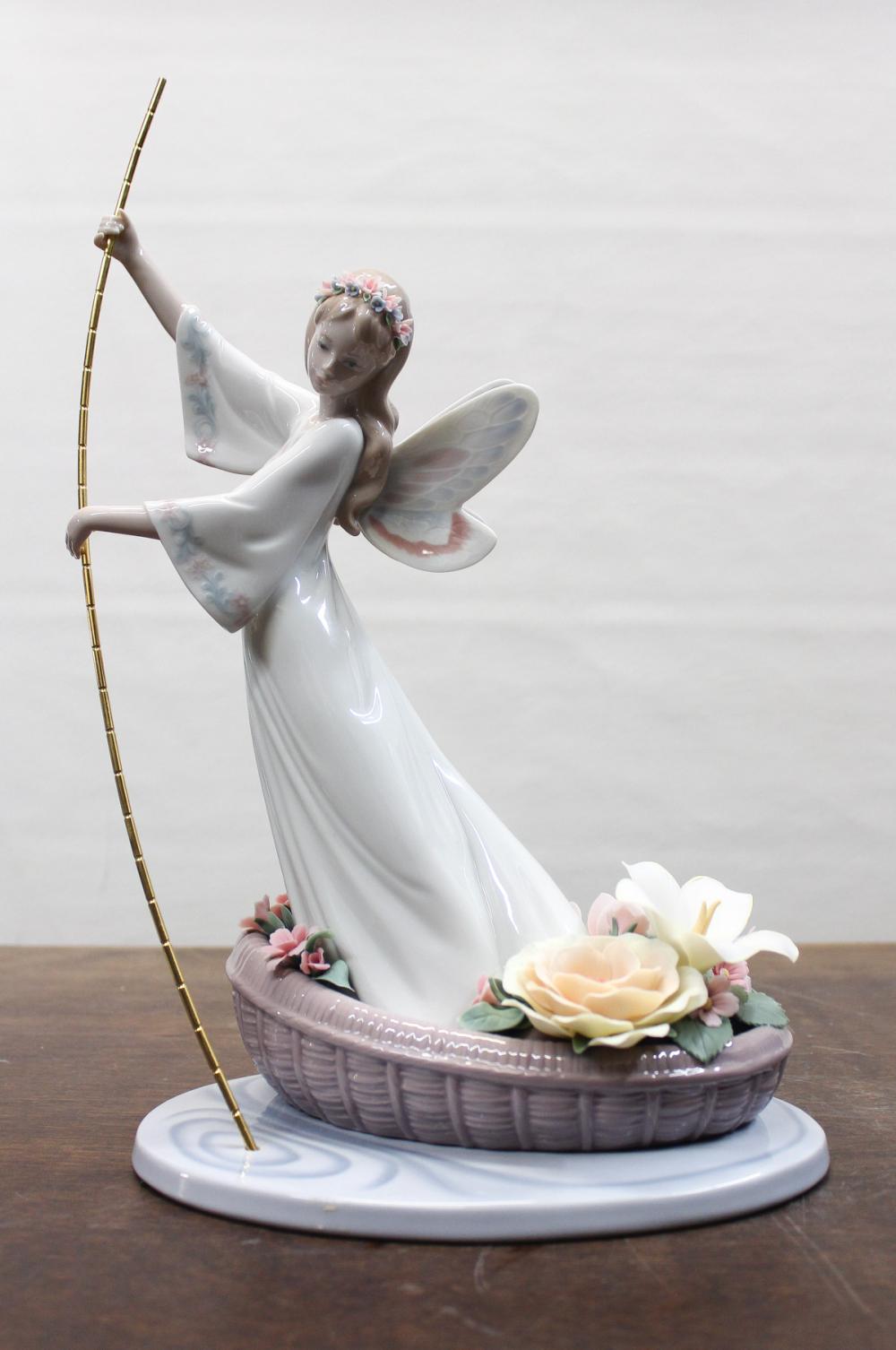 Appraisal: LLADRO THE ENCHANTED LAKE PORCELAIN SCULPTURE limited edition by the