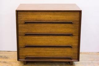 Appraisal: Mid-Century Modern Milo Baughman for Drexel Perspective Line mahogany chest