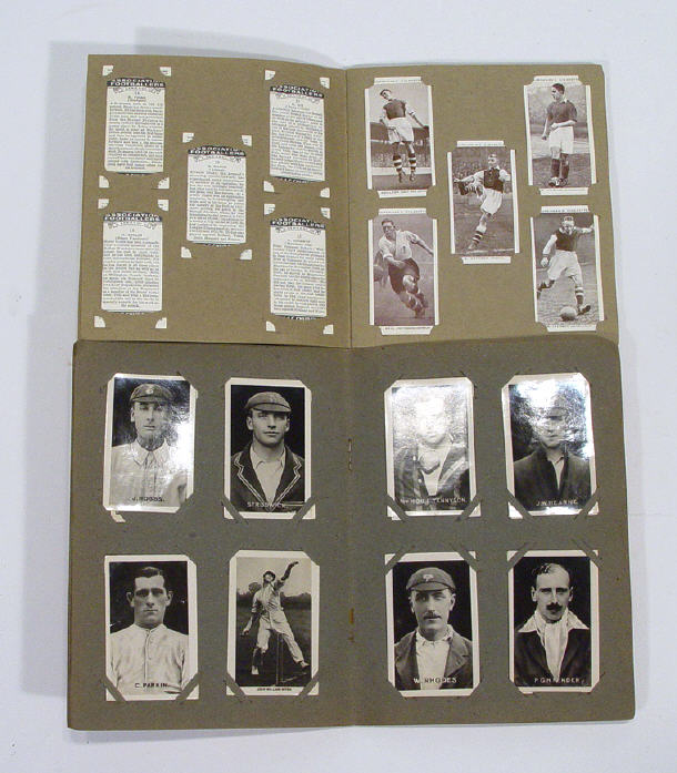 Appraisal: Collection of black and white Churchmans Association Football cigarette cards