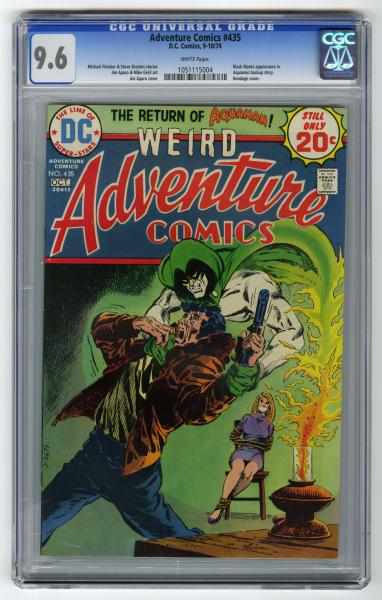 Appraisal: Adventure Comics CGC D C Comics - Michael Fleisher and