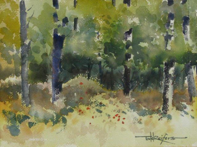 Appraisal: Todd Reifers IN - x Watercolor Signed Lower Right Interior