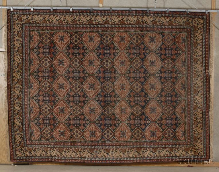 Appraisal: Tabriz Carpet Northwest Persia th century ft x ft