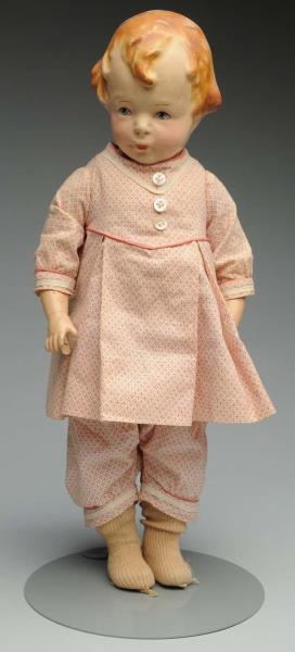 Appraisal: Sweet Amberg Mibs Character Doll Composition head with molded hair