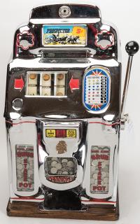 Appraisal: O D Jennings Co Cent Prospector Slot Machine Chicago ca